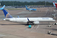 N13138 @ EGCC - Being pushed back ready for departure. - by Graham Reeve