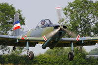 G-BSXD @ EGBR - at the Real Aeroplane Club's Wings & Wheels fly-in, Breighton - by Chris Hall