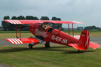 D-EFJR @ EGBR - at the Real Aeroplane Club's Wings & Wheels fly-in, Breighton - by Chris Hall