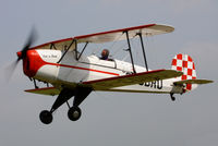 G-CDRU @ EGBR - at the Real Aeroplane Club's Wings & Wheels fly-in, Breighton - by Chris Hall