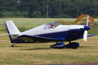 G-BADC @ EGBR - at the Real Aeroplane Club's Wings & Wheels fly-in, Breighton - by Chris Hall