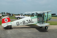 G-BJAL @ EGBR - at the Real Aeroplane Club's Wings & Wheels fly-in, Breighton - by Chris Hall