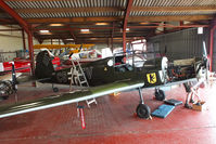 G-CGEV @ EGBR - at the Real Aeroplane Club's Wings & Wheels fly-in, Breighton - by Chris Hall