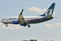 N308AT @ KBWI - On short finals for r/w 33L