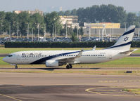 4X-EKU @ AMS - Taxi to the gate on Schiphol Airport - by Willem Göebel