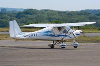 G-CDVI @ EGFH - Visiting Ikarus. - by Roger Winser