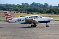 G-OWAP @ EGFH - Visiting Cherokee Warrior II. - by Roger Winser