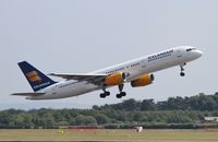 TF-FIC @ EGCC - Getting airbourne from Manchester. - by Graham Reeve
