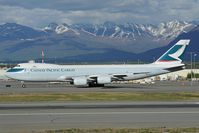 B-LJG @ PANC - Cathay Pacific Boeing 747-800