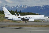 N668CP @ PANC - Boeing 737-700