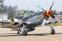 N151MW @ KSEE - At the 2013 Wings Over Gillespie Airshow in San Diego - California - by Terry Fletcher