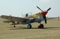 G-CGZP @ EGSU - Part of the Flying Legends 2013 line-up. - by Carl Byrne (Mervbhx)