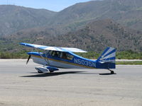 N5035N @ SZP - 1978 Bellanca 8KCAB DECATHLON, Lycoming AEIO-320 150 Hp, taxi - by Doug Robertson