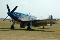 F-AZXS @ EGSU - Part of the Flying Legends 2013 line-up. - by Carl Byrne (Mervbhx)