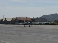 N3060W @ SZP - 1973 Beech A36 BONANZA, Continental IO-520-B 285 Hp, landing roll Rwy 22 - by Doug Robertson
