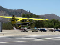 N5503H @ SZP - 1978 Bellanca 8KCAB SUPER DECATHLON, Lycoming AEIO-360 180 Hp, landing Rwy 22 - by Doug Robertson