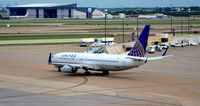 N77525 @ KDFW - Taxi DFW - by Ronald Barker