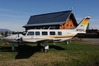 N13AL @ LHD - Kavan Air Piper 31 navajo
