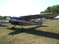 N4351V @ 2P2 - 60th annual Washington Island fishboil. - by snoskier1
