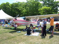 N3154D @ 2P2 - 60th annual Washington Island fishboil - by snoskier1