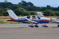 G-SKYF @ EGFH - Visiting TB-10. - by Roger Winser