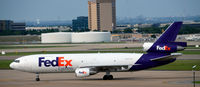N377FE @ KDFW - Taxi DFW - by Ronald Barker