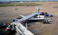 N466AA @ KDFW - Gate A15  DFW - by Ronald Barker