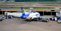N612NK @ KDFW - Gate E26  DFW - by Ronald Barker