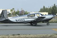 N40AU @ KVNY - At Van Nuys Airport in May 2013 - by Terry Fletcher