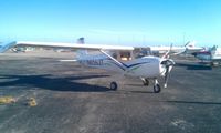 N6563T @ KHWO - Looking good 1960 Cessna 150 - by mayron g