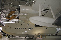 ML796 @ EGSU - Short Sunderland V in the AirSpace hangar, Imperial War Museum, Duxford, July 2013. - by Malcolm Clarke