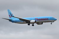 G-FDZZ @ EGSH - Coming into land at Norwich. - by Graham Reeve