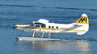 C-GVNL @ CYHC - Harbour Air #304 taxiing to terminal in Coal Harbour.
