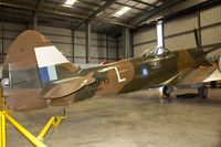 N749DP @ KCMA - Being exhibited at the Southern Californian Wing of the Commemorative Air Force at their Museum in Camarillo - by Terry Fletcher