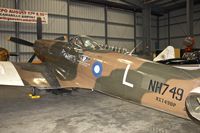 N749DP @ KCMA - Being exhibited at the Southern Californian Wing of the Commemorative Air Force at their Museum in Camarillo - by Terry Fletcher