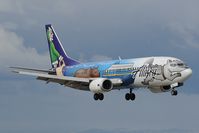N705AS @ PANC - Alaska Airlines Boeing 737-400