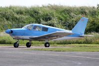 G-OIBO @ EGTC - Piper PA-28-180 Cherokee. Cranfield Airport, June 2013. - by Malcolm Clarke