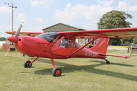 G-BYEK @ X5FB - Stoddard-Hamilton GlaStar GS-1. Fishburn Airfield. July 2013. - by Malcolm Clarke