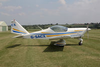 G-SACX @ X5FB - Aero AT-3 R100. Fishburn Airfield, July 2013. - by Malcolm Clarke