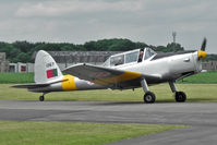 G-UANO @ EGBR - OGMA DHC-1 Chipmunk T.20 at The Real Aeroplane Company's Wings & Wheels Fly-In, Breighton Airfield, July 2013. - by Malcolm Clarke