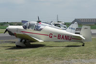 G-BANU @ EGBR - Jodel (Wassmer) D-120 Paris-Nice at The Real Aeroplane Company's Wings & Wheels Fly-In, Breighton Airfield, July 2013. - by Malcolm Clarke