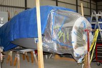 N77696 - CAF restoration hangar at Camarillo - by Terry Fletcher