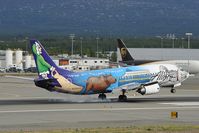 N705AS @ PANC - Alaska Airlines Boeing 737-400