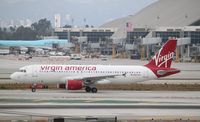 N627VA @ KLAX - Airbus A320 - by Mark Pasqualino