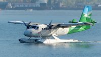 C-FWTE @ CYHC - Westcoast Air #603 taxiing to Harbour Air dock.