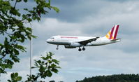 D-AGWI @ EGPH - Sporting the new German Wings livery, arriving from Koln.