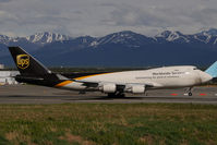 N581UP @ PANC - UPS Boeing 747-400