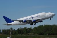 N747BC @ PANC - Atlas Air Boeing 747-400 Dreamlifter