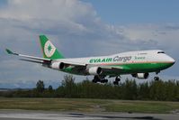 B-16463 @ PANC - Eva Air Boeing 747-400