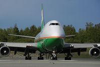 B-16463 @ PANC - Eva Air Boeing 747-400